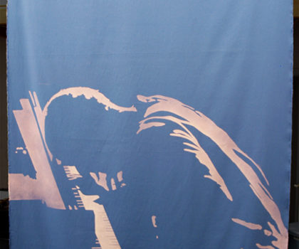Sri Chinmoy Playing Piano